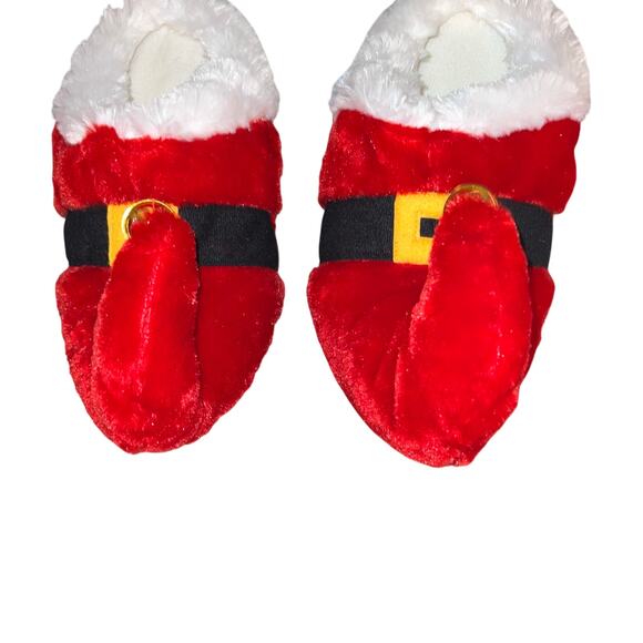 Dan Dee Christmas Elf Red Shoe/Slipper w/ Gold Jingle Bell and Jingle Stick - Picture 1 of 6